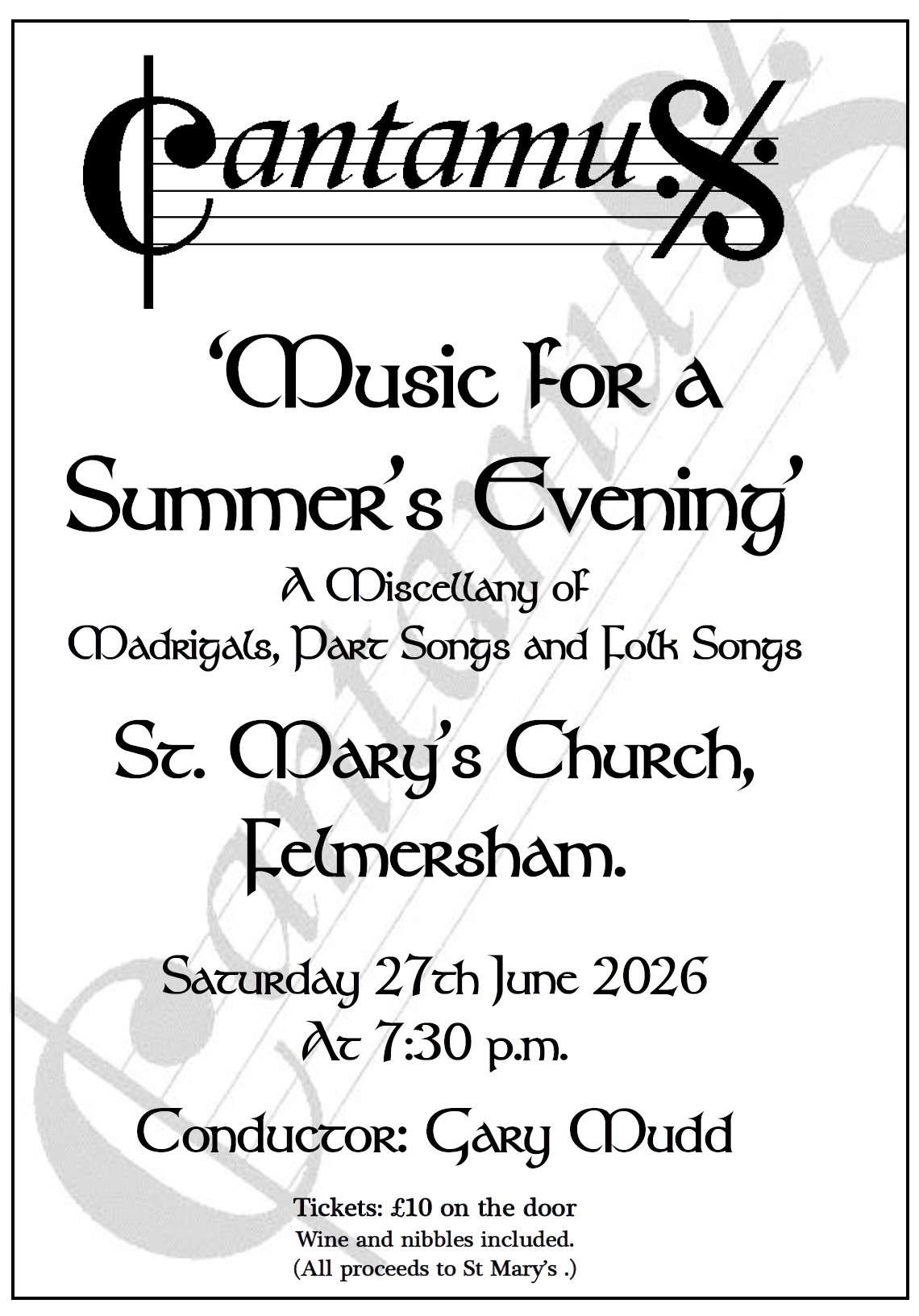 Cantamus Concert